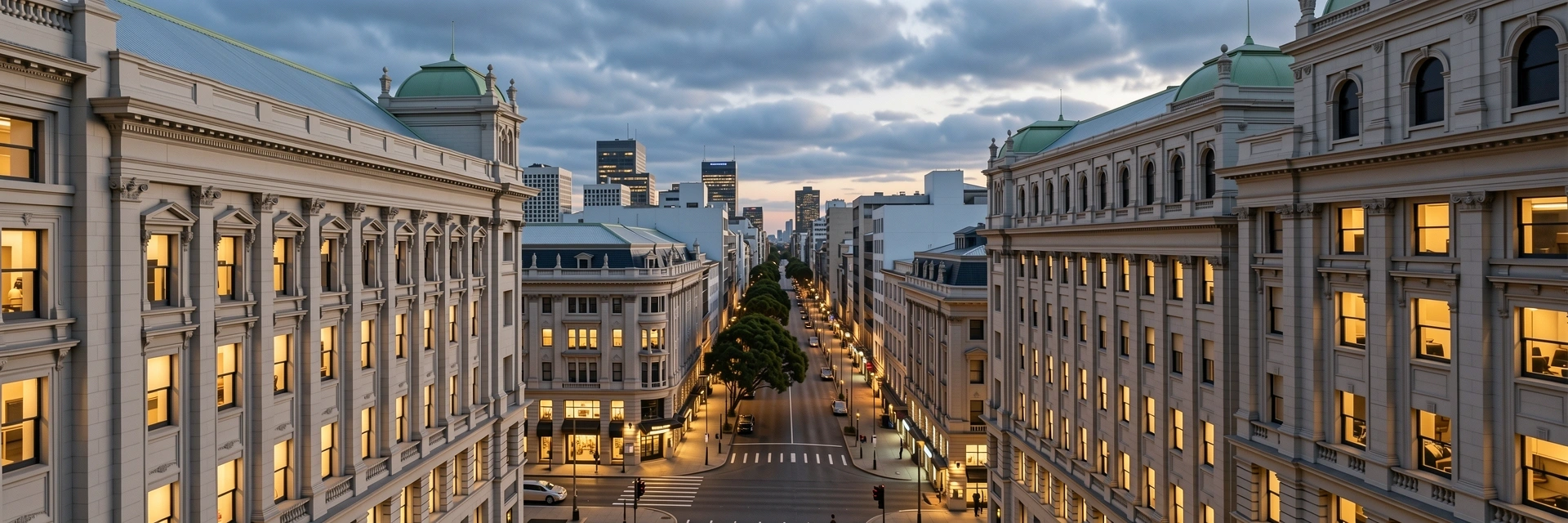 Melbourne Financial District Architecture